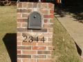 Brick mailbox 2344 Yorkwood Dr , Fayetteville, AR, Real Estate for Sale, NWA, listing, Gulley Park