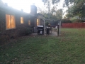 backyard view of patio 2344 Yorkwood Dr , Fayetteville, AR, Real Estate for Sale, NWA, listing, Gulley Park
