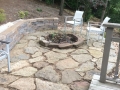 fire pit 907 Arlington Ter